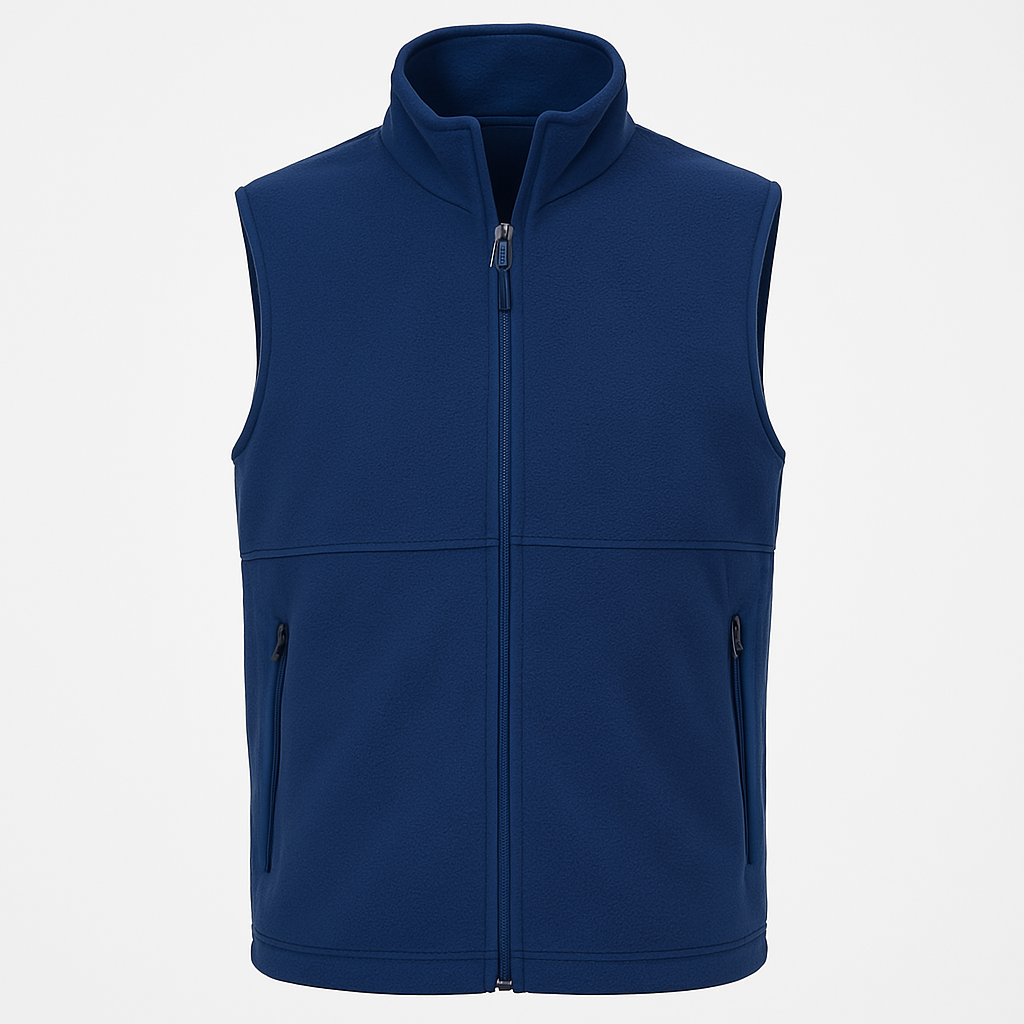 Chaleco Polar Azul