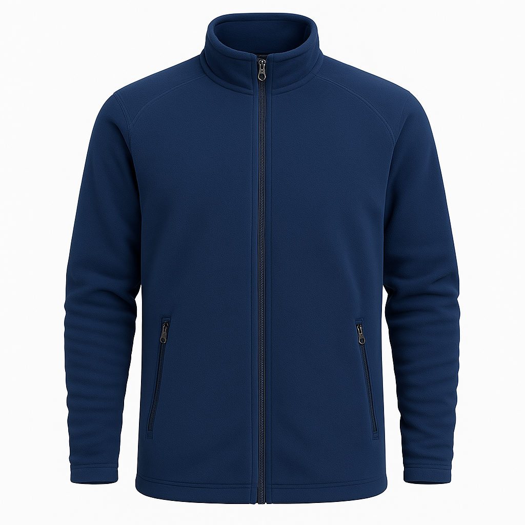 Campera Polar Azul Marino