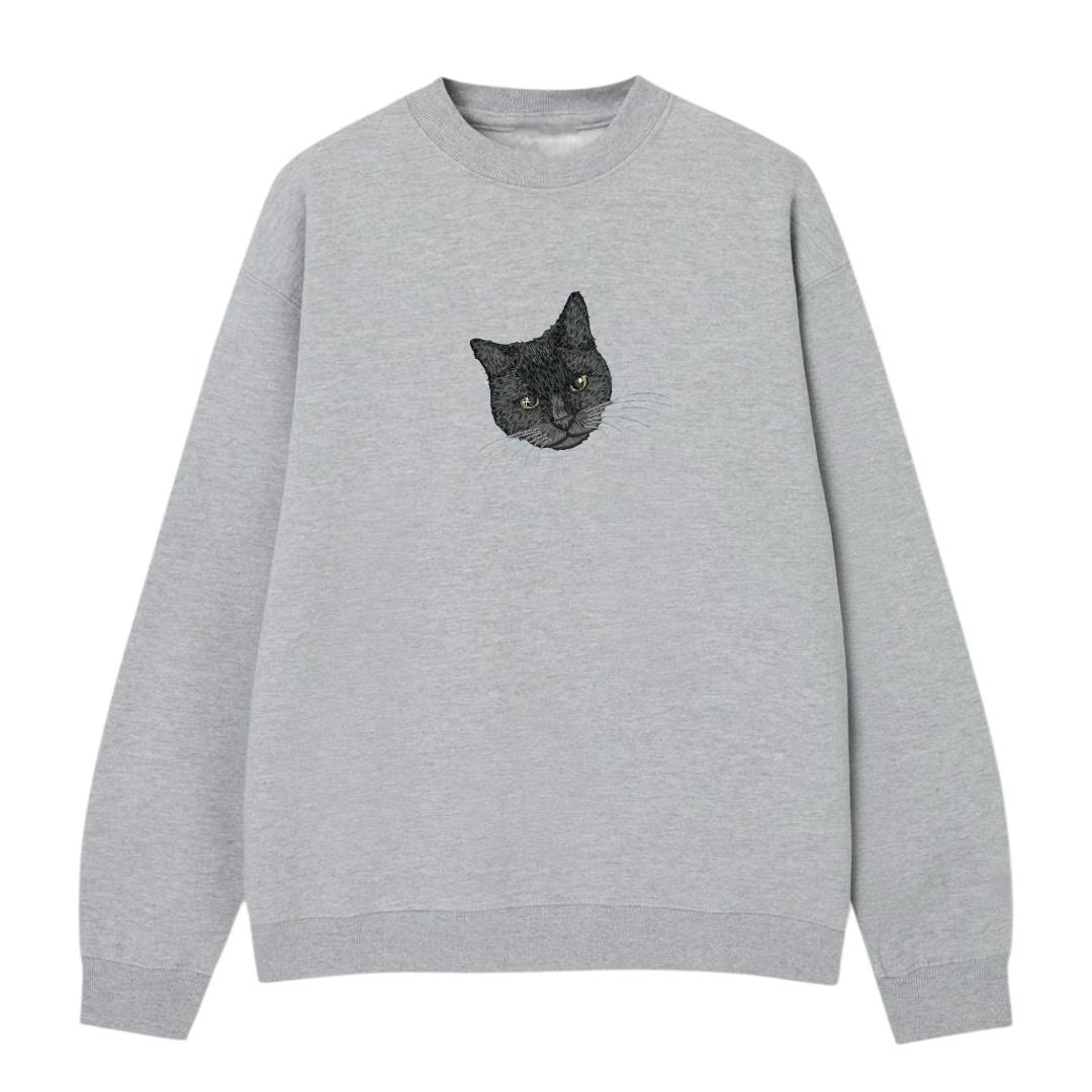 Buzo Unisex Gatito Negro