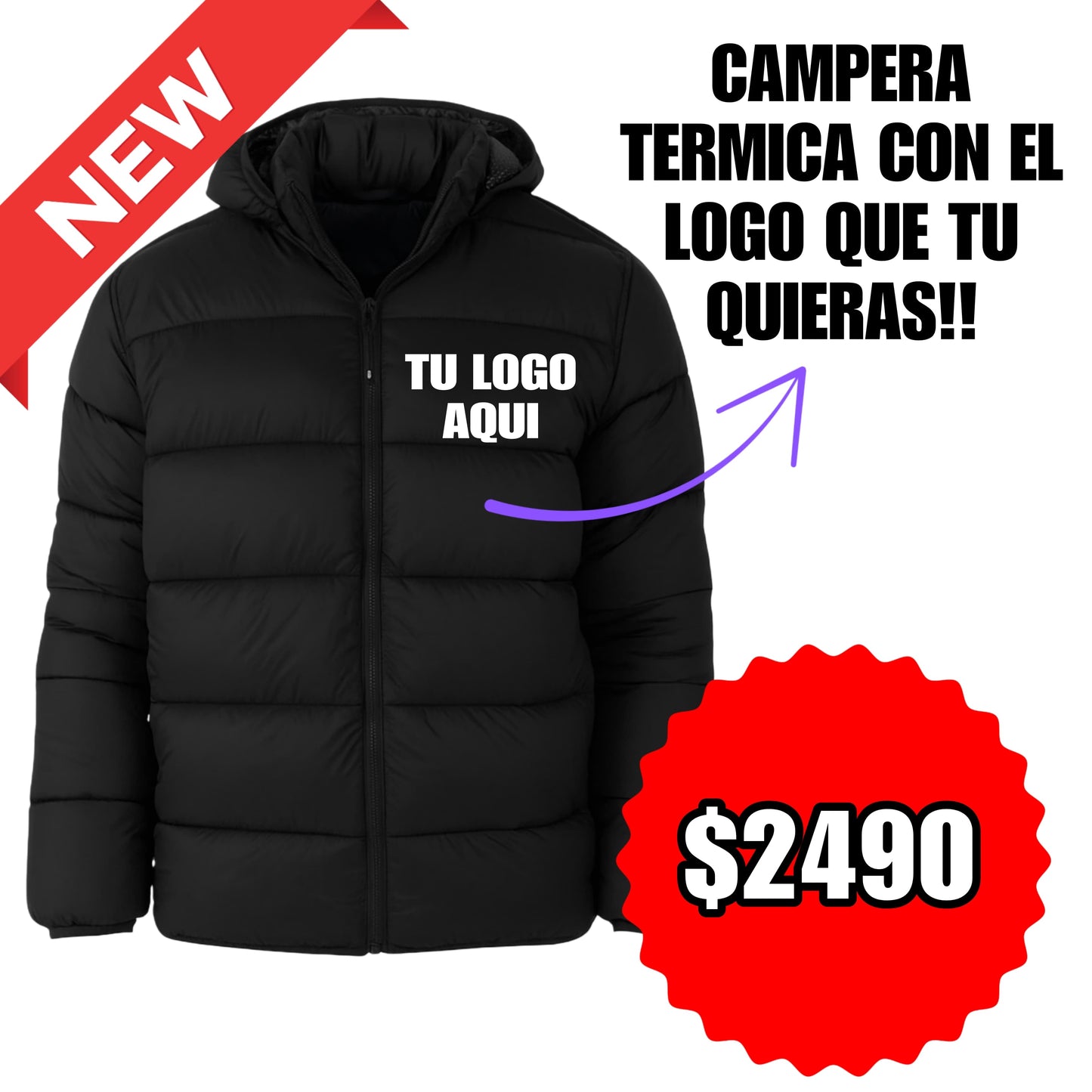 Campera Termica Con Tu Logo!!