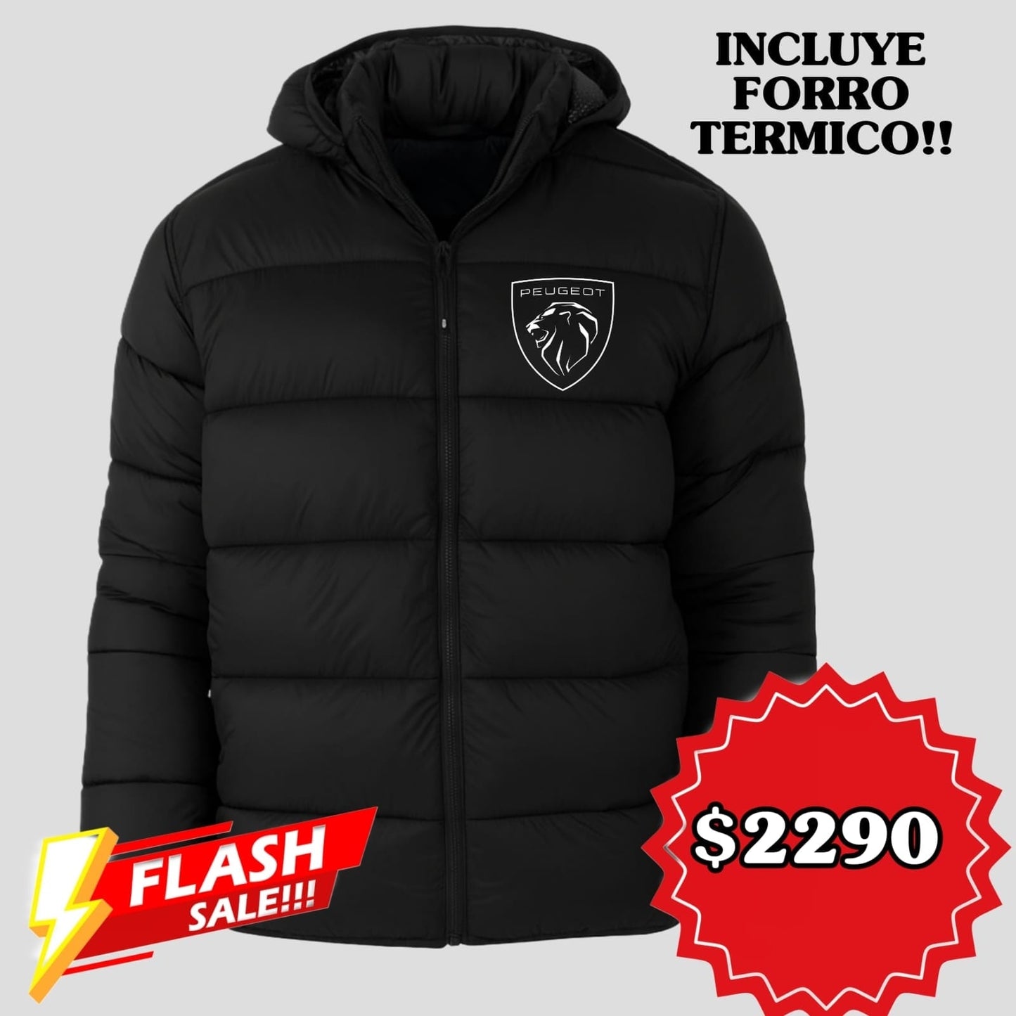 🦁 Campera Termica Peugueot 🦁