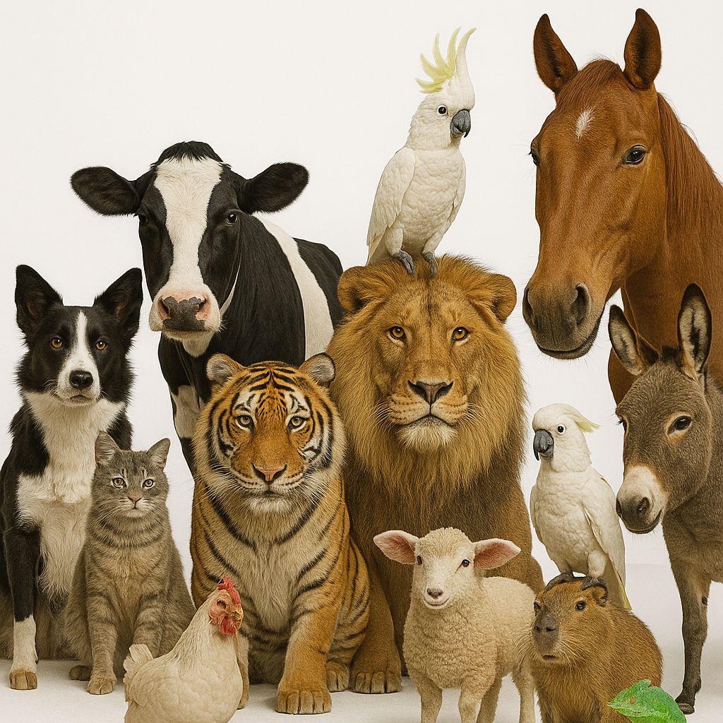 Animales Listos Para Bordar!