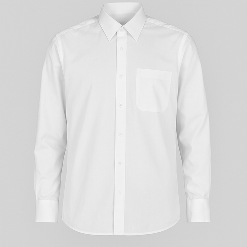 Camisa Ejecutiva Hombre Blanca Manga Larga