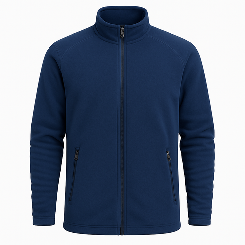 Campera Polar Azul Marino