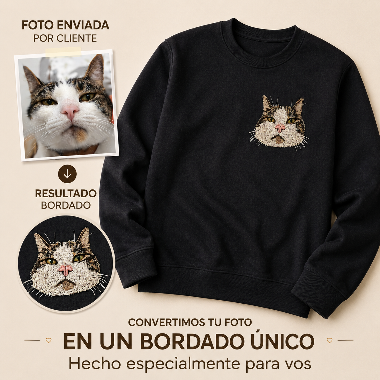 Buzo Unisex Bordado