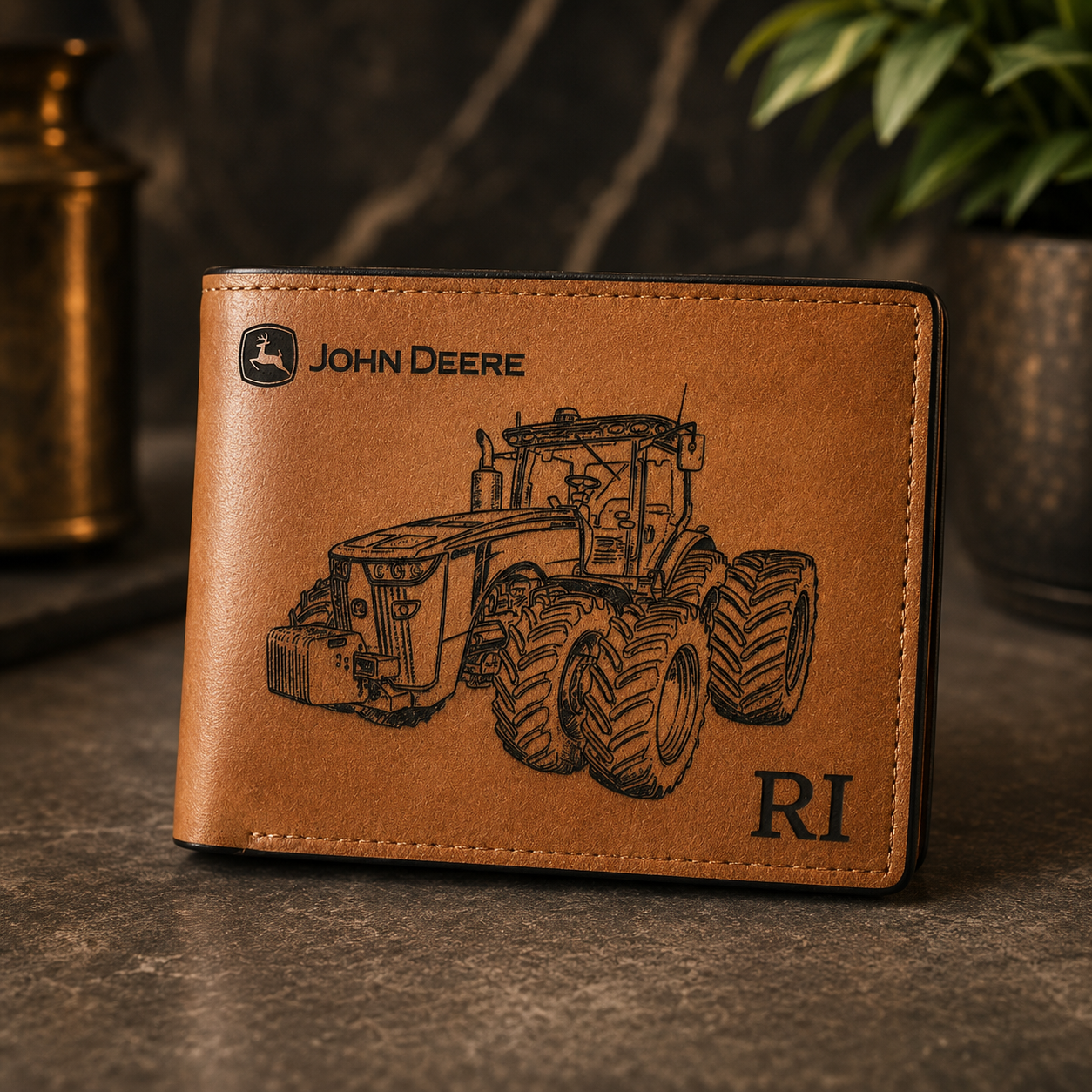 Billetera de Cuero Personalizada Modelo Clasico 🔥