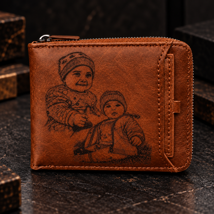 Billetera Unisex Con cierre 360