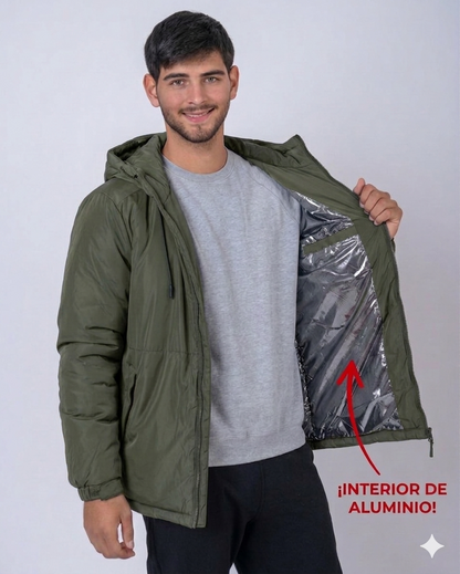 Campera Termica John Deree Verde Militar