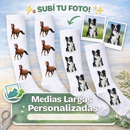 Medias Largas Personalizadas Con Tu Foto Favorita💖
