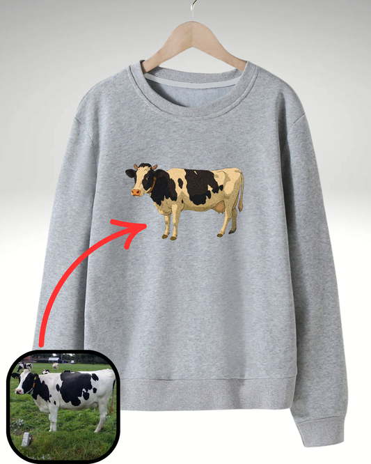 Buzo Unisex Estampado Con Efecto Realista