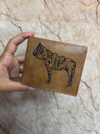 Billetera de Cuero Personalizada Modelo Clasico 🔥