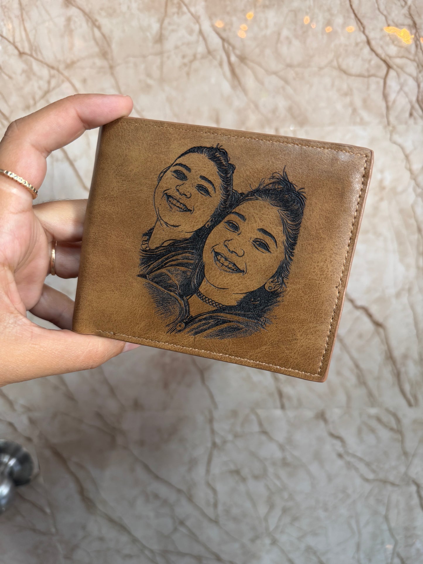 Billetera de Cuero Personalizada Modelo Clasico 🔥