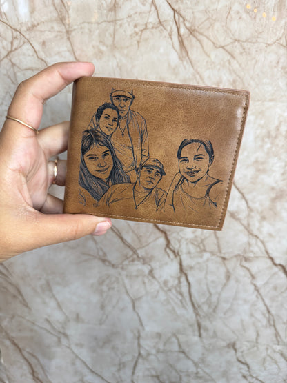 Billetera de Cuero Personalizada Modelo Clasico 🔥