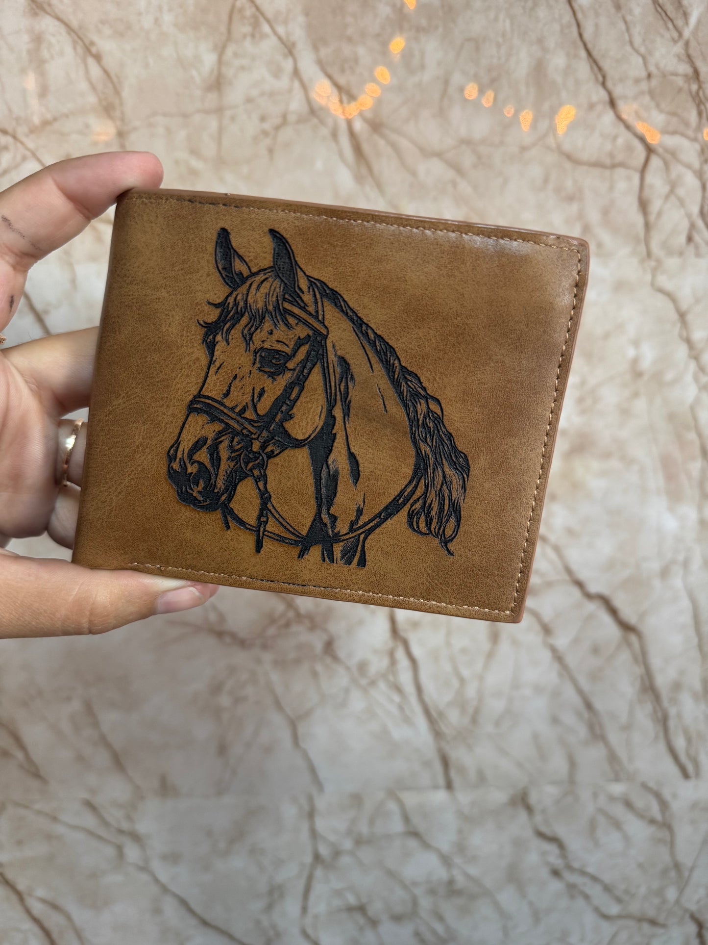 Billetera de Cuero Personalizada Modelo Clasico 🔥