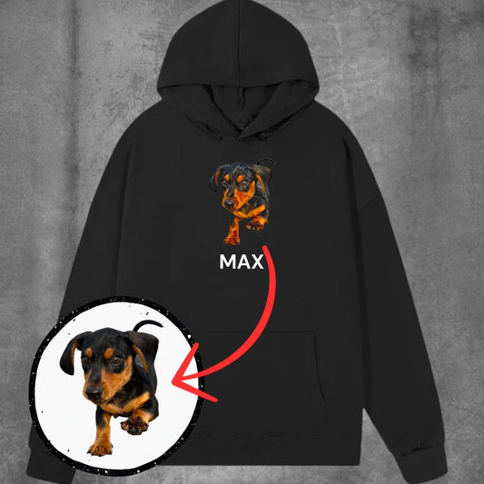 Canguro Unisex Estampado Con Efecto Realista