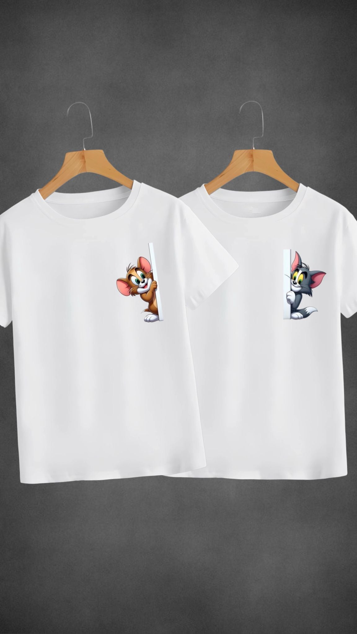 Pack Remeras Unisex Tom y Jerry