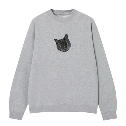 Buzo Unisex Gatito Negro