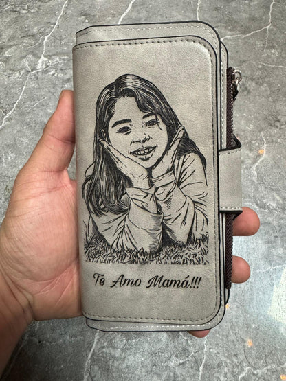 Monedero de Dama de Cuero Personalizado  💕